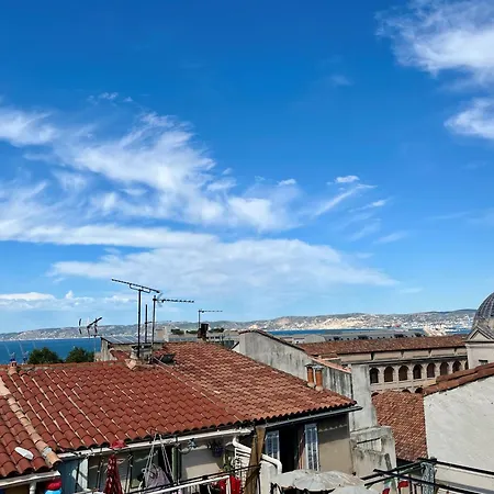 Le Panier - Joli Duplex Centre Ville Historique Avec Grande Terrasse Et Balneo Proche Vieux Port Marseille Exterior photo