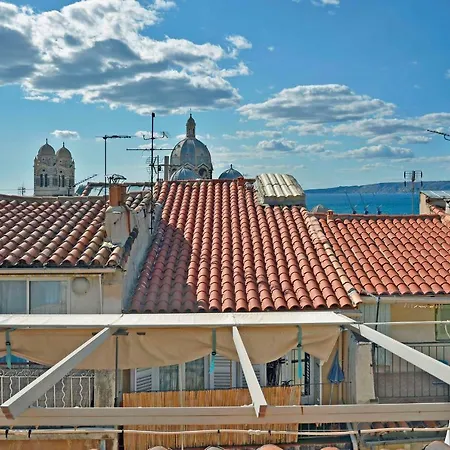 Le Panier - Joli Duplex Centre Ville Historique Avec Grande Terrasse Et Balneo Proche Vieux Port Marseille Exterior photo