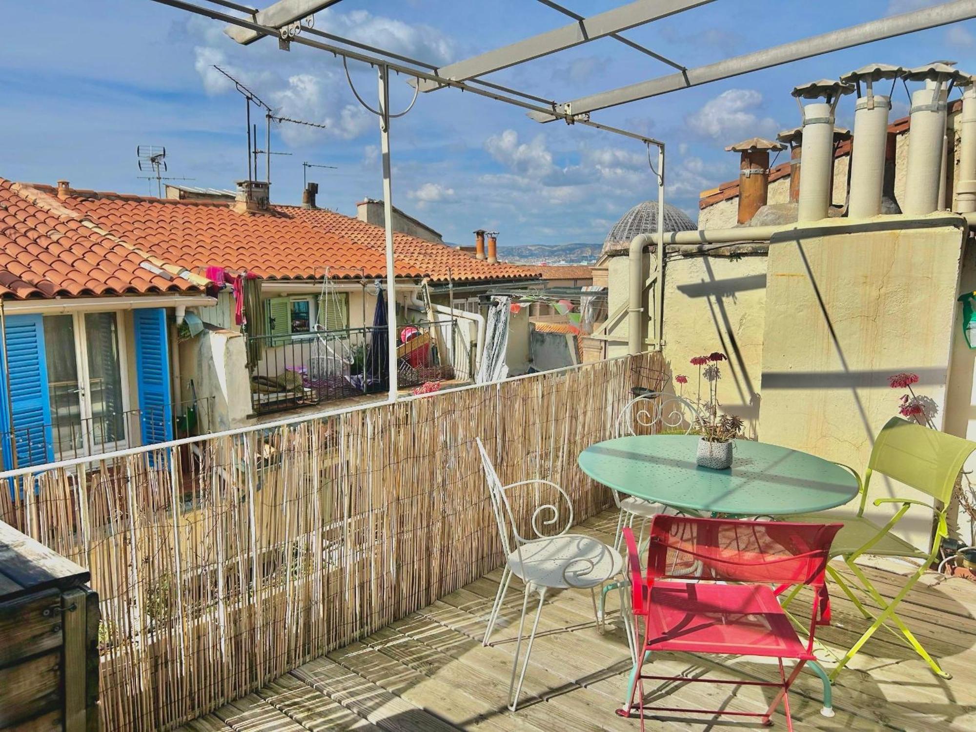 Le Panier - Joli Duplex Centre Historique Avec Grande Terrasse Et Balneo Proche Vieux Port * Marseilles